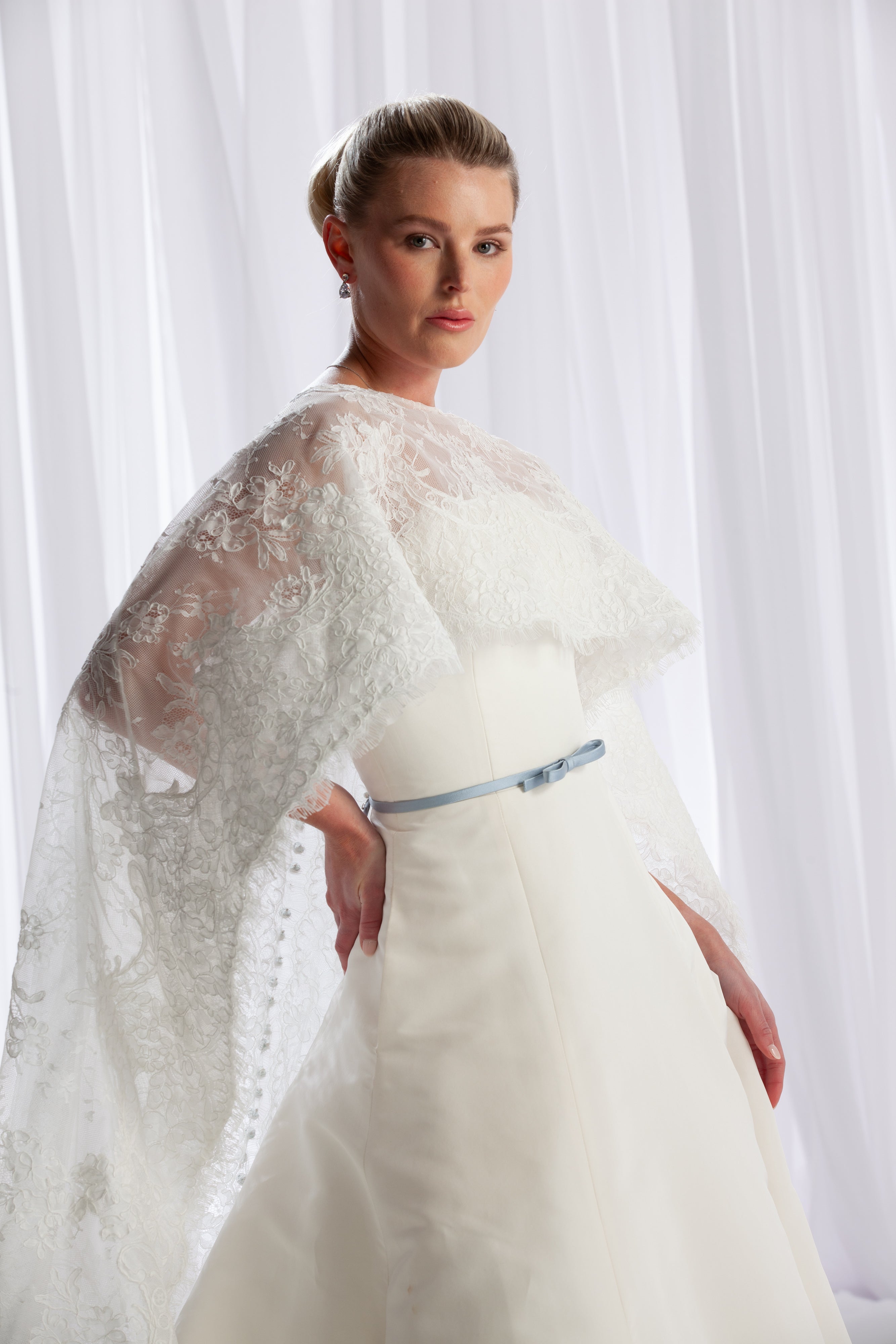 French Lace Cape