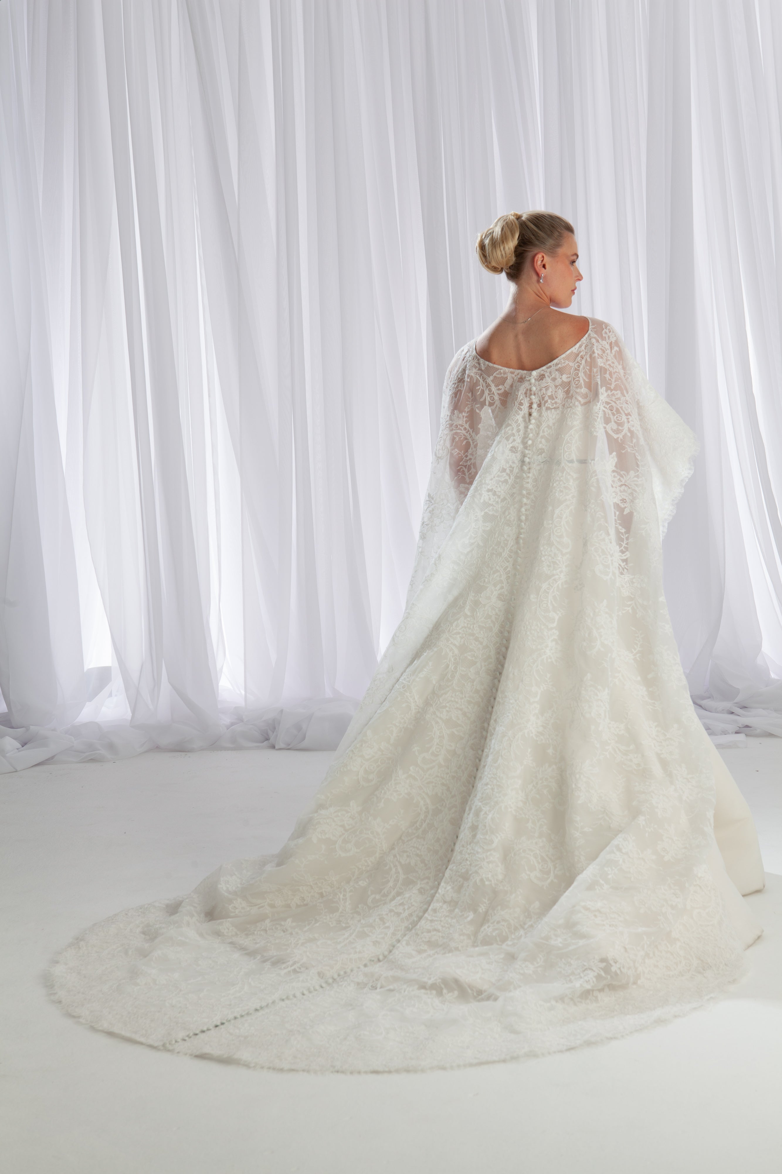 French Lace Cape