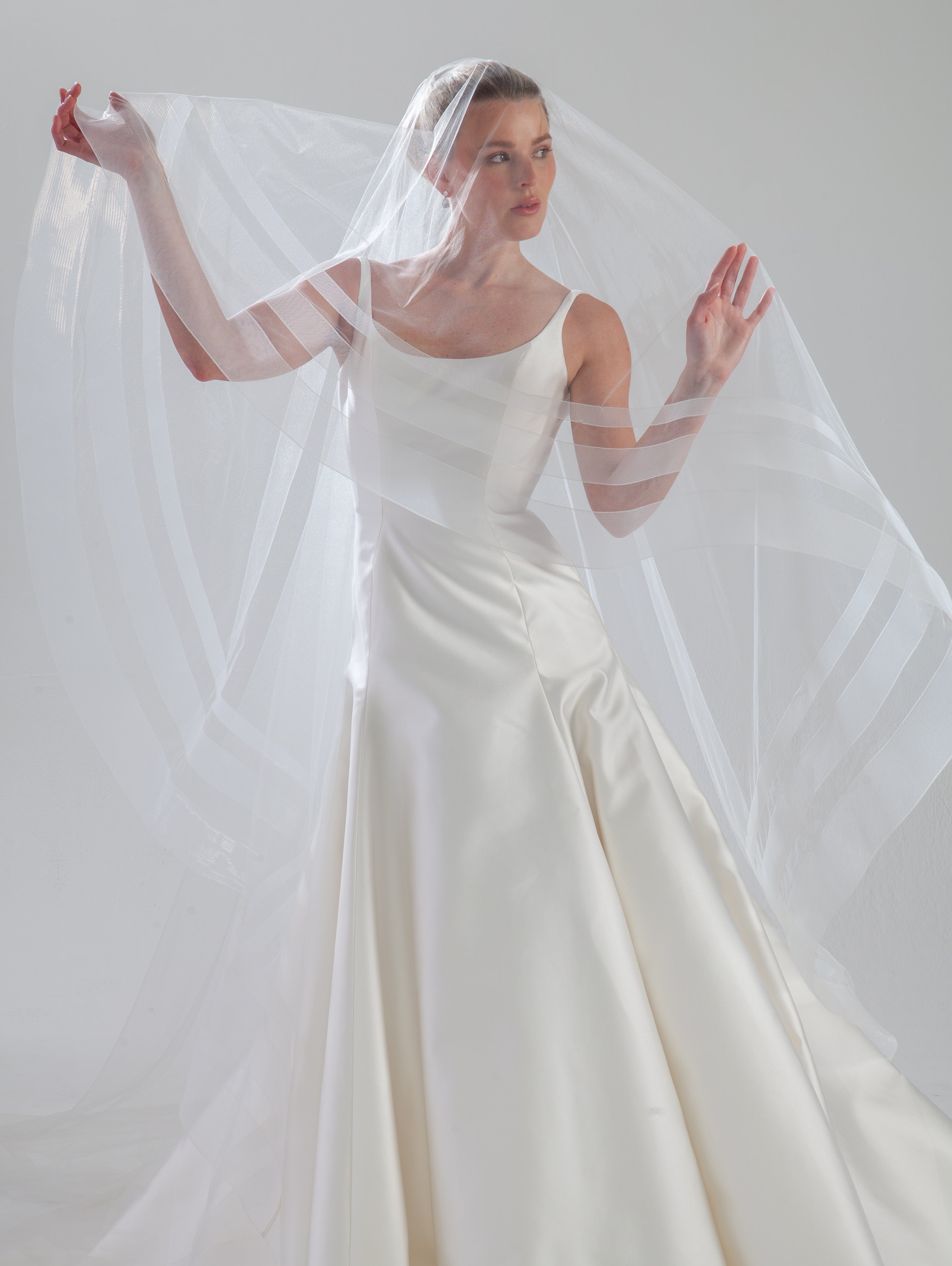 Triple Layer Horsehair Veil